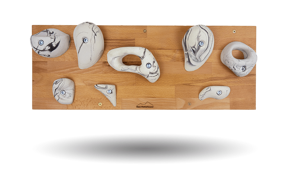 Dein Kletterboard | Hangboard | Fingerboard | Griffbrett Dein Kletterboard | Hangboard | Fingerboard | Griffbrett mit Klettergriffen